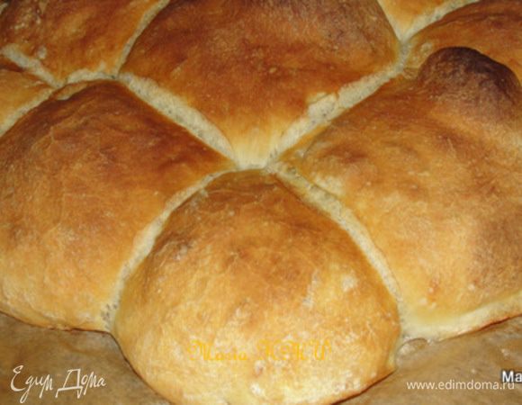 Выпекаем хлеб 25 минут в разогретой духовке при 250 С.