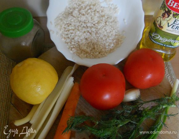 Подготавливаем все ингредиенты для приготовления Верринов