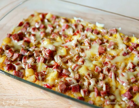 Посыпать сыром