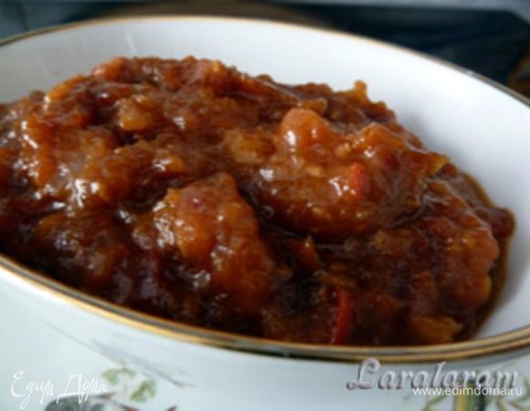 Приправить. Попробуйте, каков ваш вкус... чего не хватает - соли? сахара? перца? 
