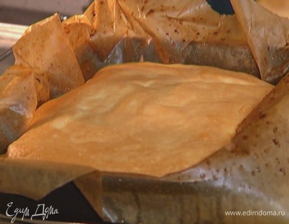 Отправить форму с тестом в разогретую духовку на 15–20 минут. 