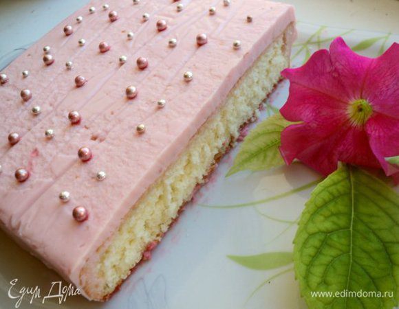 После того, как застынет, украсить кулинарной просыпкой.