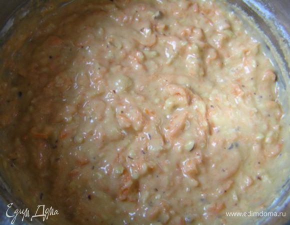 Хорошенько перемешать, разложить по формочкам.

