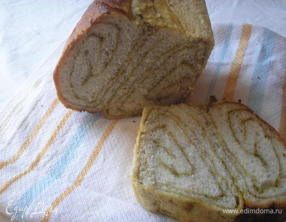 Выпекаем в ранее разогретой духовке при темп.220 гр. 40 -45 минут . Если верх хлеба начнет в процессе выпечке немного подгорать, то накройте фольгой. Остужаем хлеб на решетке и наслаждаемся!