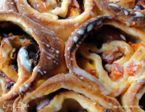 Полить сгущенным молоком или помадкой.
Приятного чаепития!