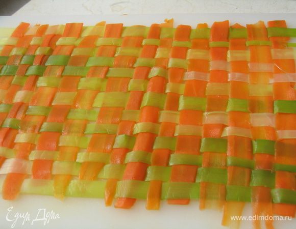 получается вот такая плетенка