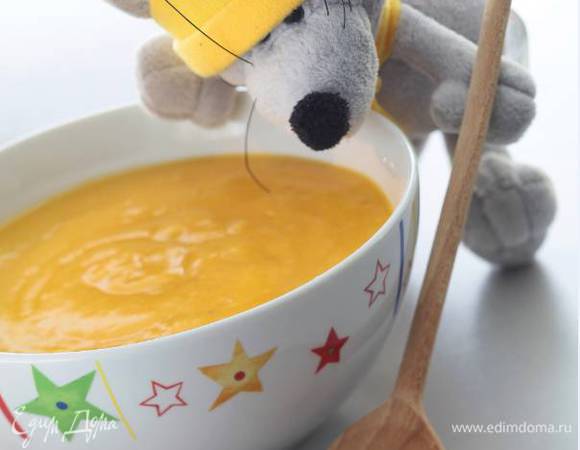 Вынуть лавровый лист, взбить все блендером.