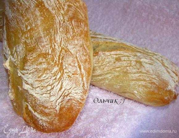 Вынимаем из духовки багеты. Пусть остынут, хотя бы 30 минут.