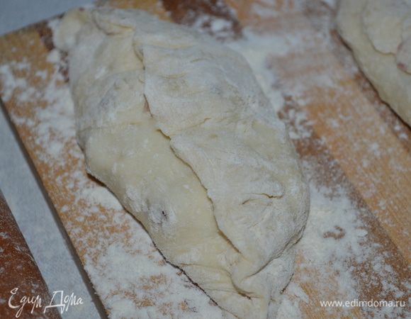 Жарим на сковороде, кладем швом вниз