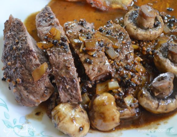 Подаем на стол с гарниром.