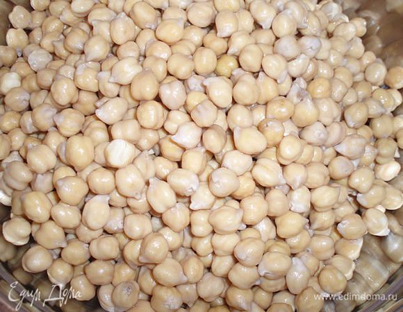 потом хорошо промыть нут водой