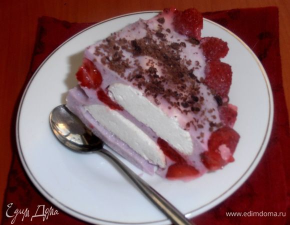 Последний кусочек!Вот так всегда:то,что я хотела показать в разрезе,получилось с опозданием!Ну,лучше поздно,чем никогда!!!