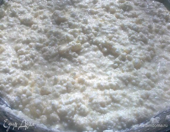 Вот такой, достаточно густой, должна быть масса.