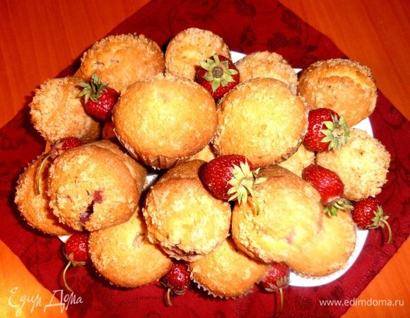 Получилось 20 маффинчиков!