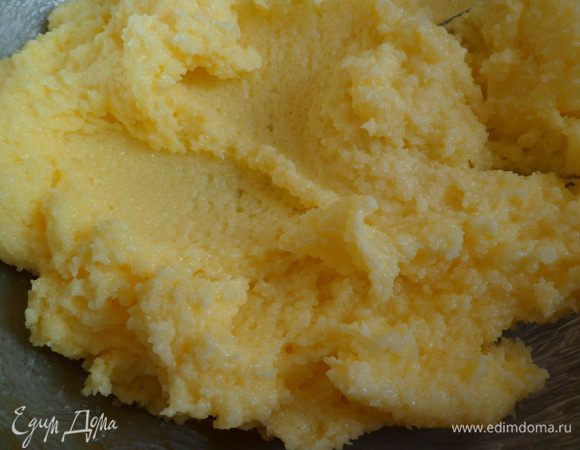 Масло с сахаром,солью  растереть