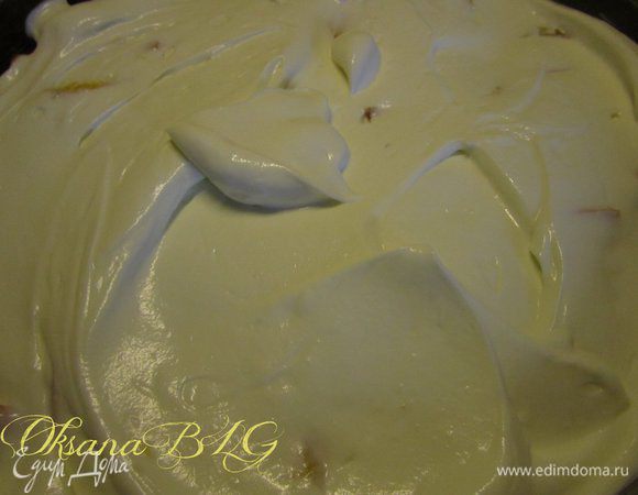 Оставшийся крем.