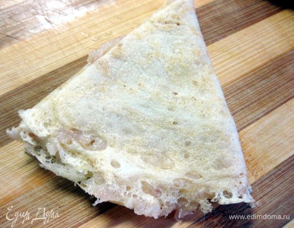 а затем вторую, должен получиться ровный треугольник.