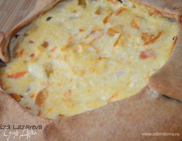 Выпекать 40-50 минут при температуре 180 градусов. Галета будет очень вкусно пахнуть!