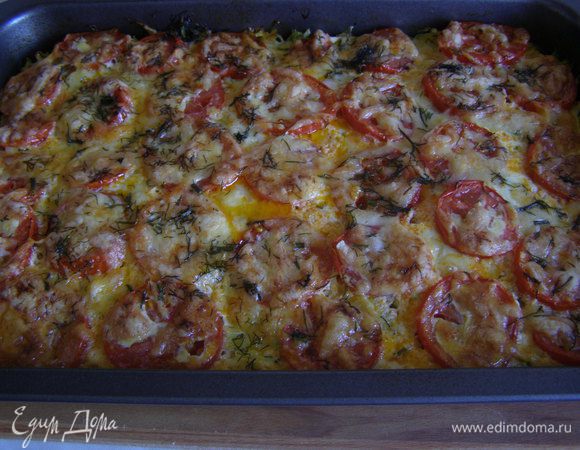 Выпекайте в разогретой до 180°C духовке 30–35 минут. Приятного аппетита!