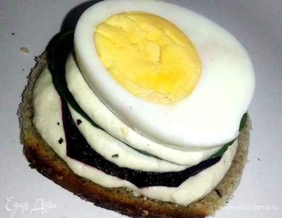 ...и самую широкую дольку кладём на"башенку".