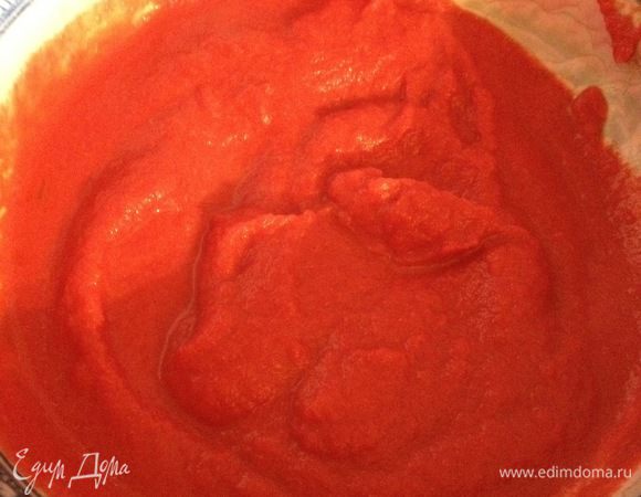 Полученное пюре протереть через сито