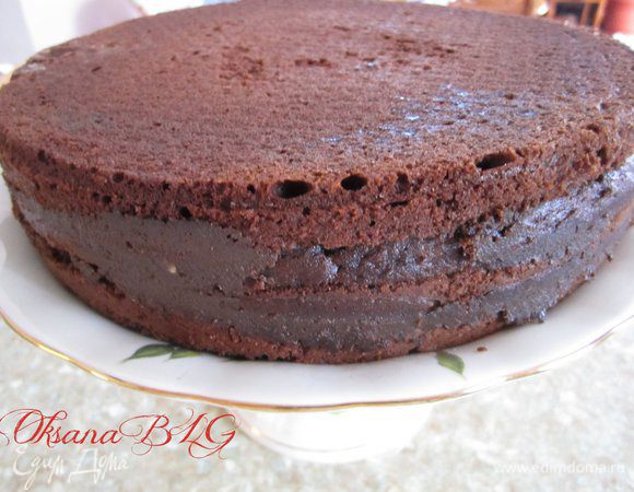 Торт достать из формы.