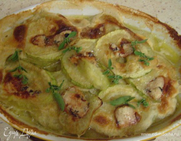 Запекать в разогретой духовке при 180°C 10-15 мин. Подавать к столу горячим.
Приятного аппетита!