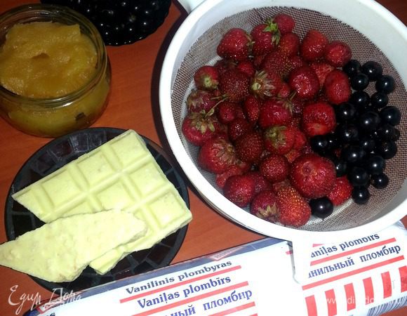 Мы покупаем ванильный пломбир проверенной марки(такого брикета хватает на семью из 4-х взрослых)