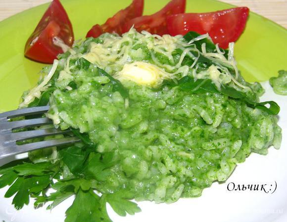 Подаем присыпав сыром, лепестками петрушки и мангольда с кусочком холодного сливочного масла.