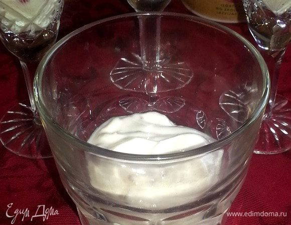 Второй слой-йогурт (можно любой!)