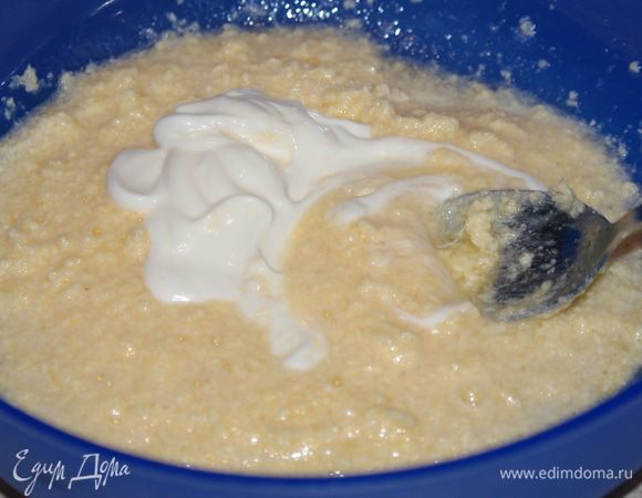 Добавить майонез, перемешать.
