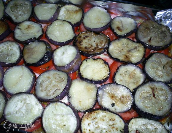 И снова черед баклажанов.