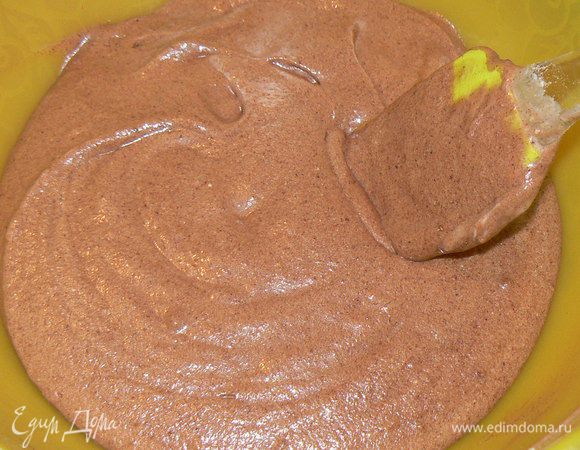 добавить кефир..