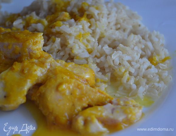 Коричневый  рис очень кстати. :)