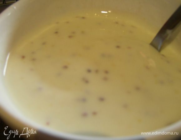 Для заправки смешиваем все ингредиенты.
