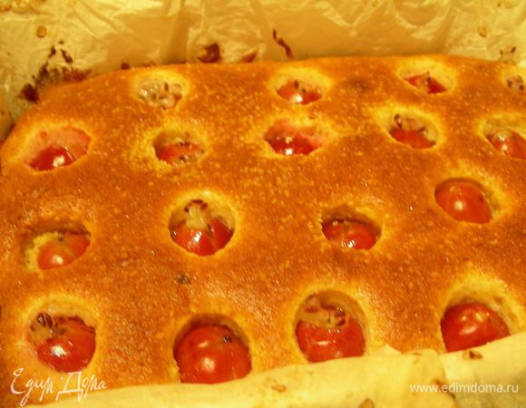 Вот такой он получается (вариант 1). Вкусный и теплый и холодный. Когда полностью остынет, можно его присыпать сахарной пудрой.
