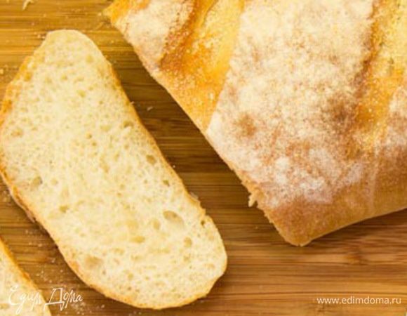 Как только хлеб выпекся, вынимаем его из духовки, накрываем полотенцем и даем остыть. Горячий хлеб вреден для желудка :))))))