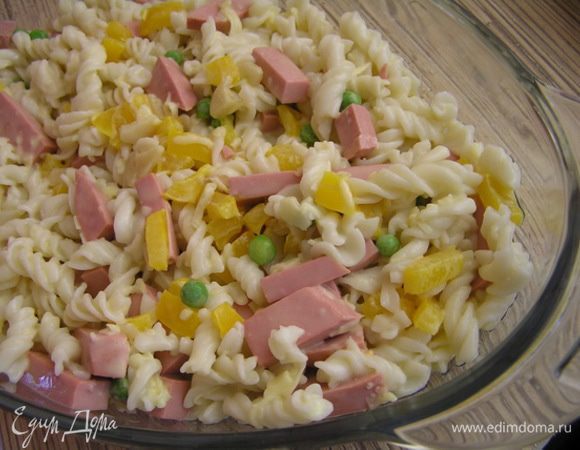 перемешать и выложить в смазанную маслом форму для запекания.