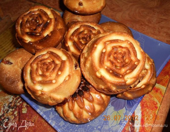 поставить в духовку на 25-30 мин при т.210