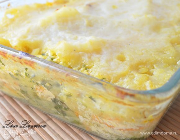 выпекаем примерно 40-45 минут при 200 градусах. 