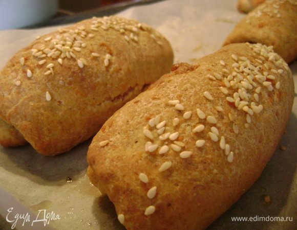 Выпекать в предварительно нагретой до 190 гр духовке 20-25 мин. 