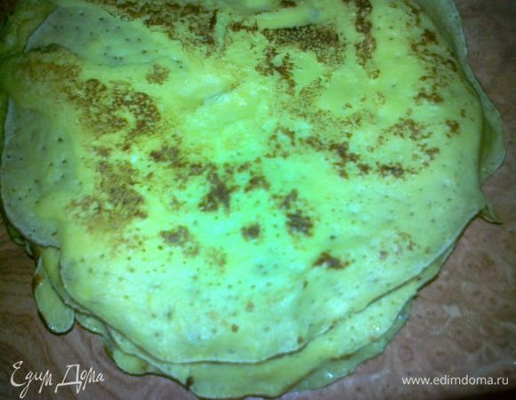 испечь блинчики