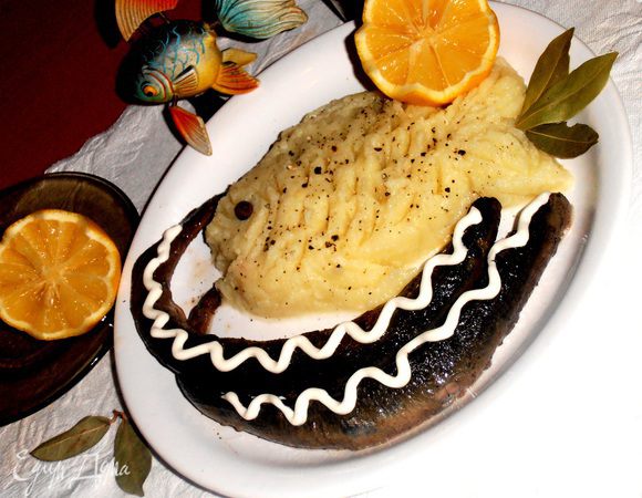 Миногу можно кушать и в холодном виде...съедобно всё,кроме головок!