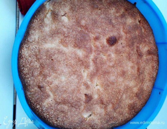 Выпекаем 30-40 минут при 200С. Тесто поднимается вдвое