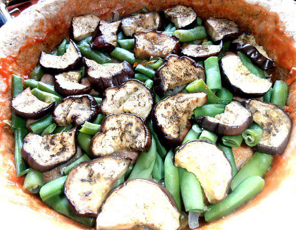 Половики кружков баклажана...