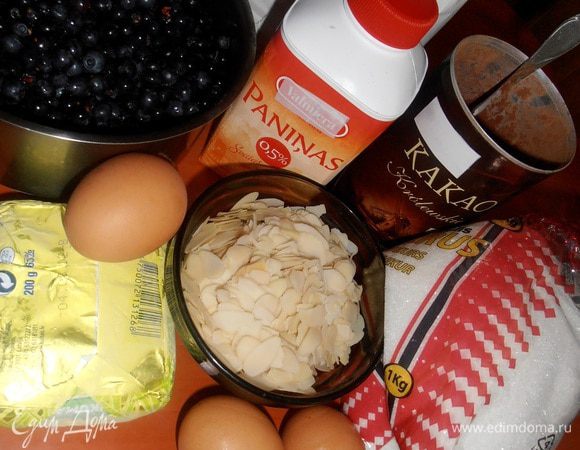 Продукты для двух видов кексов (ягодные будут позже!)