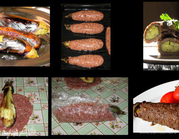 Баклажаны на газовой плите (конфорке) печь, очистить и дать остыть. 