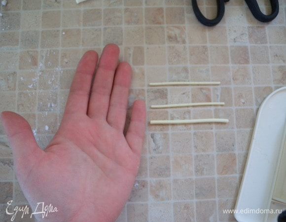 Примеряем нужную толщину...