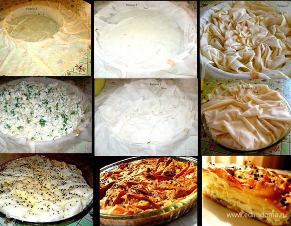 Берем форму или противень еле, еле мажим олив или раст маслом кладем один лист лаваша, сверху заливаем несколько ложек соуса, потом другой лист лаваша  и заливаем несколько ложек соуса, начинку кладем , сверху лаваш заливаем несколько ложек соуса , завернуть сверху края лаваша , оставшися соус залить сверху ,и посыпать  чернявки , семочки конжута и т.д.
Кладем в розогретую духовку 200 град до румяности где то 30-35 мин.
Приятного аппетита !
