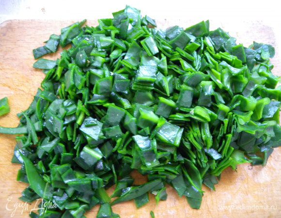  и порезать мелко. 